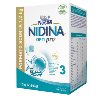 NIDINA 3 Optipro Polv.2x600g
