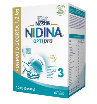 NIDINA 3 Optipro Polv.2x600g