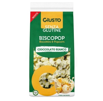 GIUSTO S/G Biscopop White 80g