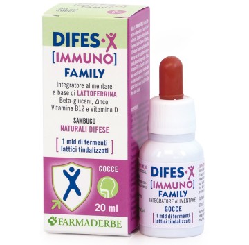 DIFES-X IMMUNO FAMILY GTT 20ML