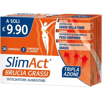 SLIM ACT BRUCIA GRASSI 30CPR