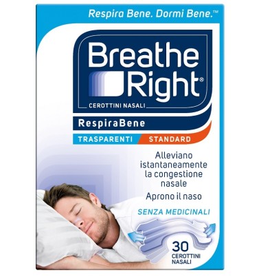 BREATH RIGHT Trasparenti 30pz