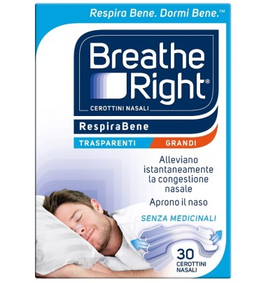 BREATH RIGHT Traspar.Gr.30pz