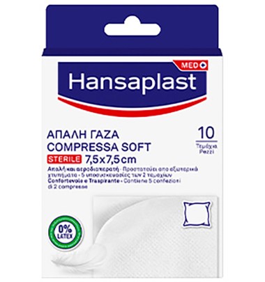 HANSAPLAST COMPR SOFT STER 10P