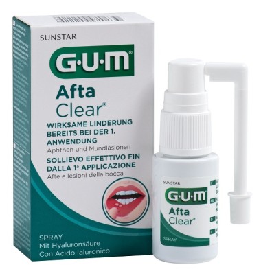 GUM AFTACLEAR SPRAY 15ML