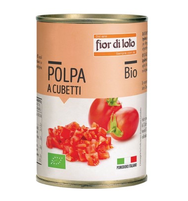 POLPA POMODORO CUBETTI BIO400G