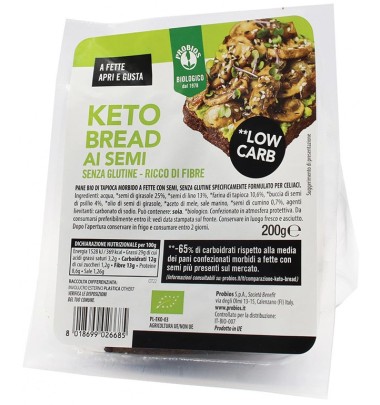 PROBIOS Keto Bread C/Semi 200g