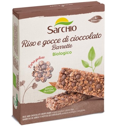 SARCHIO SNACK RISO/GOCCE CIOCC