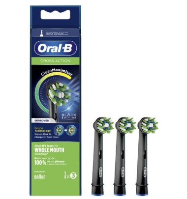 ORAL-B Ric.EB50-3 Cross.Black