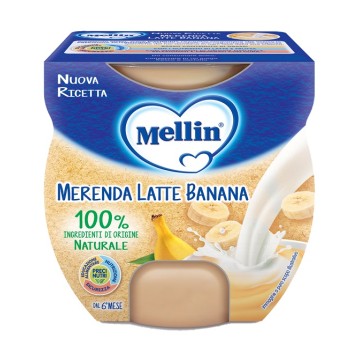 MELLIN Mer.Latte/Banana 2x100g