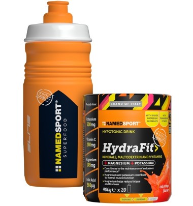 HYDRAFIT Polv.400g+SPORTBOTTLE