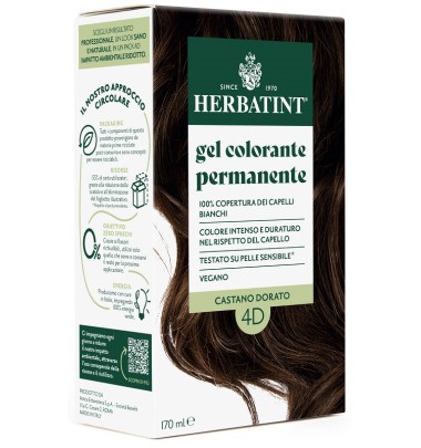 HERBATINT 4D CASTANO DOR 170ML