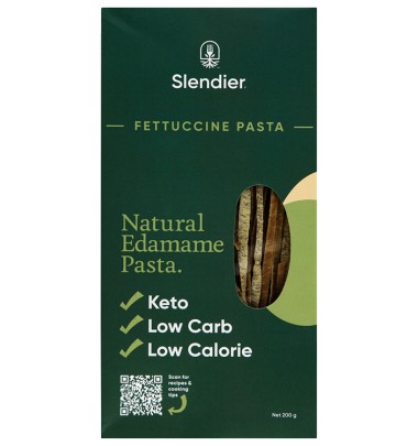 SLENDIER Fettucc.Edamame 200g