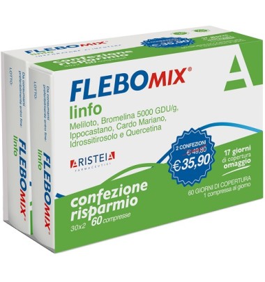 FLEBOMIX LINFO BIPACK 60CPR