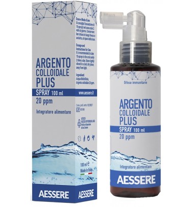 ARGENTO COLLOIDALE PLUS 20PPM