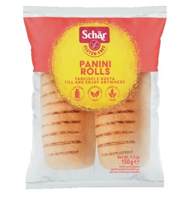 SCHAR PANINI ROLLS 2X75G