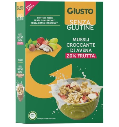 GIUSTO S/G Muesli Frutta 275g