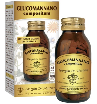 GLUCOMANNANO 180PAST