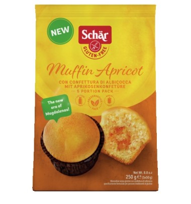 SCHAR Muffin Apricot 5pz