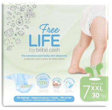 FREELIFE BEBECASH XXL TG7 30PZ