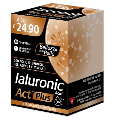 IALURONIC ACID ACT PLUS 30CPR