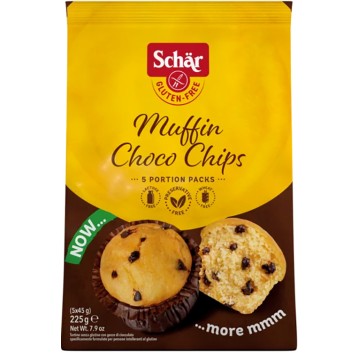 SCHAR MUFFIN CHOCO CHIP 225G