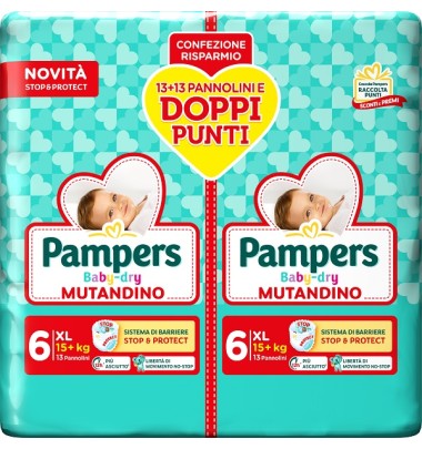 PAMPERS BD MUT XL DUO 26PZ