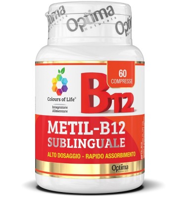 COLOURS METIL B12 Suling.60Cpr