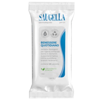 SAUGELLA DERMOLIQUIDO SALV 15P