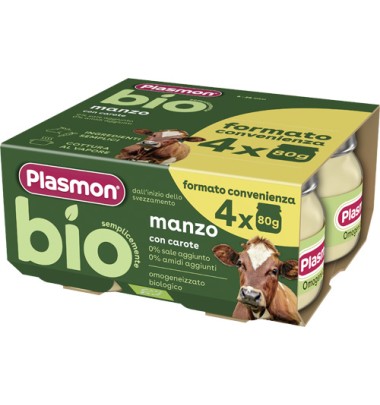 PLASMON BIO OMOG MANZO 4PZ