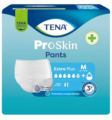 TENA PANTS EXTRA PLUS M 10PZ