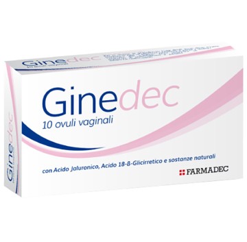 GINEDEC OVULI VAGINALI 10PZ