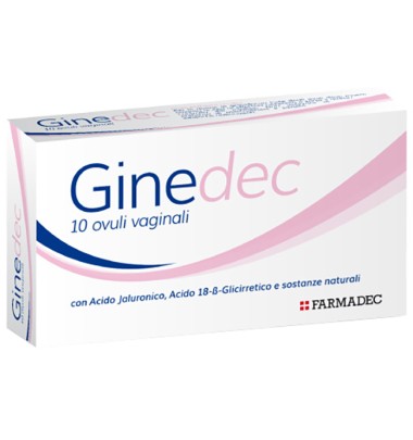 GINEDEC OVULI VAGINALI 10PZ