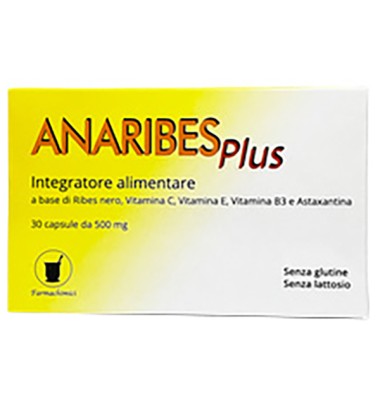 ANARIBES PLUS 30CPS 500MG