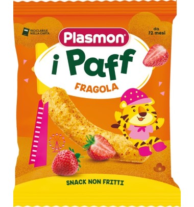 PLASMON PAFF Snack Fragola 15g