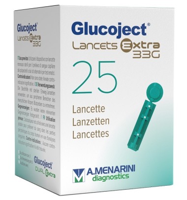 GLUCOJECT Lancets Plus 33g*25p