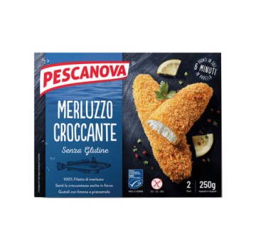 Pescanova Merluzzo Crocc 250g