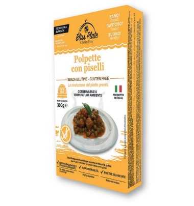 BLISS PLATE Polpette C/Piselli