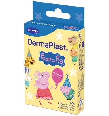DERMAPLAST PEPPA PIG 3form.12p
