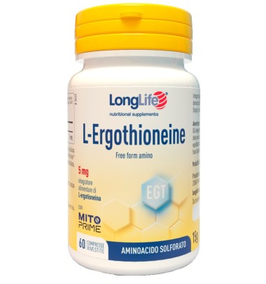 LONGLIFE L-ERGOTHIONEINE 60Cpr