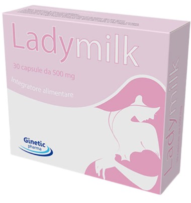LADYMILK 30 Cps 500mg