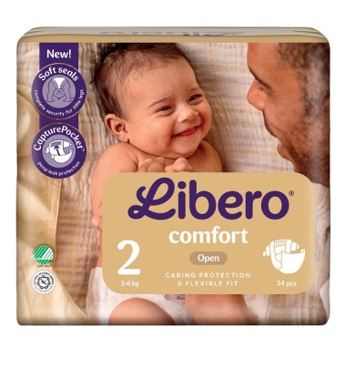 LIBERO Comf.2 3-6Kg 34pz