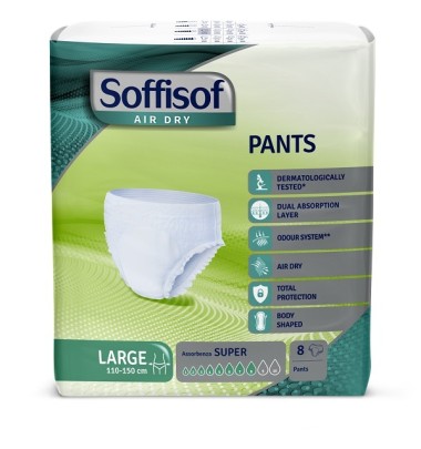 SOFFISOF AIR DRY PANTS L SUPER
