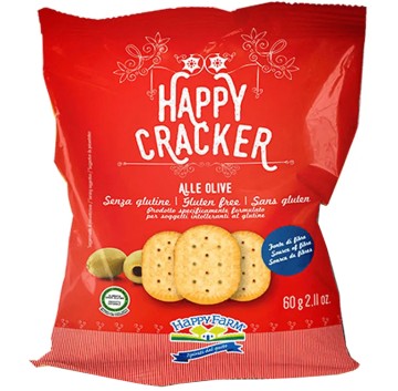 HAPPY FARM Crackers Olive 60g