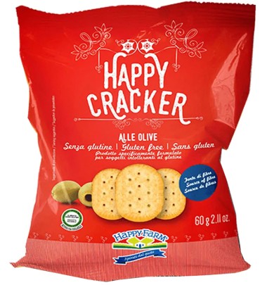 HAPPY FARM Crackers Olive 60g