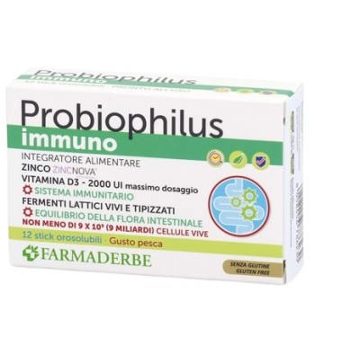 PROBIOPHILUS IMMUNO 12STICKPAC