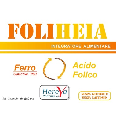 FOLIHEIA 30CPS 500MG