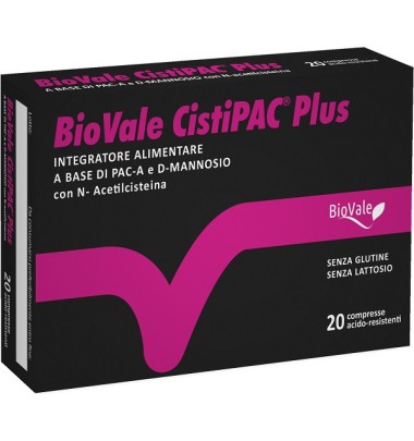 BIOVALE CISTIPAC PLUS 20CPR