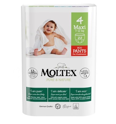 MOLTEX PURE&NATURE PANTS MAXI