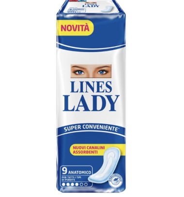 LINES LADY Anatomico 9pz
